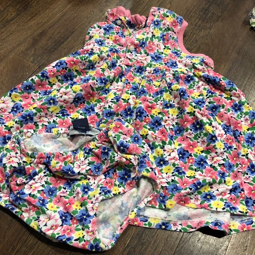 Ralph Lauren 18M 🌺 🌸 dress with diaper cover